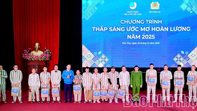 Xúc động chương trình “Thắp sáng ước mơ hoàn lương” tại Trại giam Vĩnh Quang
