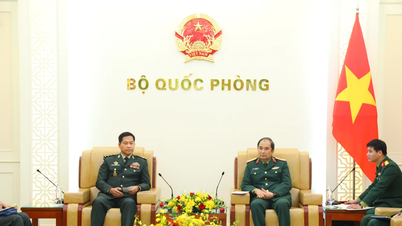 Thượng tướng Phùng Sĩ Tấn tiếp Tổng thư ký Ủy ban Quốc gia về vũ khí hóa học Campuchia