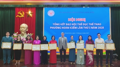 เขตฮว่านเกี๋ยมประสบความสำเร็จในการจัดงานเทศกาลกีฬาครั้งแรกในปี 2025
