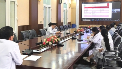 लाओ काई जनरल अस्पताल नंबर 2 टेलीमेडिसिन परियोजना को प्रभावी ढंग से लागू कर रहा है।