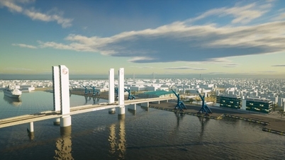 Proyek jembatan Thu Thiem 4 telah menyelesaikan persyaratan jarak bebas 15 meter untuk memfasilitasi pelaksanaan awal.