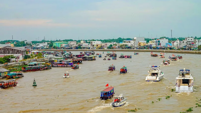 សម្រស់នៃផ្លូវទឹកនៃទីក្រុង Can Tho