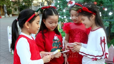 Christmas is a time for love and sharing.