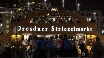 Striezelmarkt - chợ Giáng sinh lâu đời nhất ở nước Đức