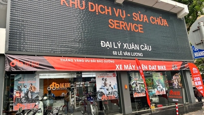 Die Dat Bike-Ladestationen für Elektromotorräder bieten kostenloses Laden in Hanoi an.