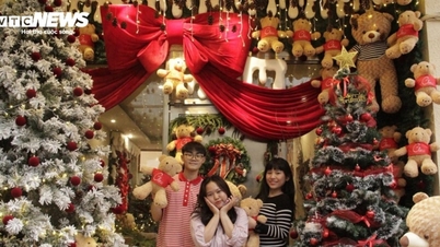 Ho-Chi-Minh-Stadt zur Weihnachtszeit: Ein Spaziergang durch Cafés, die in funkelndem Lichterglanz erstrahlen.