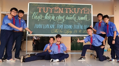 Elever ved en offentlig skole i Ho Chi Minh-byen betaler bare 10 000 VND per måned i skoleavgift.