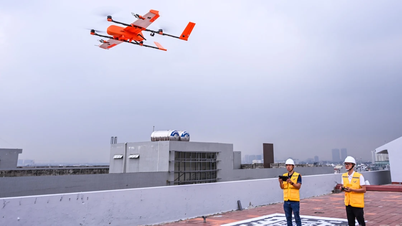 [Εικόνα] Πρώτη δοκιμή πτήσης UAV σε ιατρικές μεταφορές