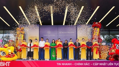 សណ្ឋាគារ Sheraton Vinh បើកសម្ពោធ - បង្កើតយុគសម័យថ្មីនៃកន្លែងស្នាក់នៅប្រណីតនៅភាគខាងជើងកណ្តាលវៀតណាម