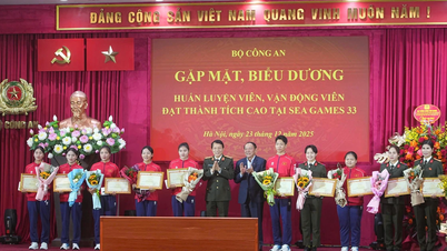 Het Ministerie van Openbare Veiligheid heeft Trinh Thu Vinh, Dinh Bac en de coaches en atleten geprezen voor hun uitstekende prestaties tijdens de 33e SEA Games.