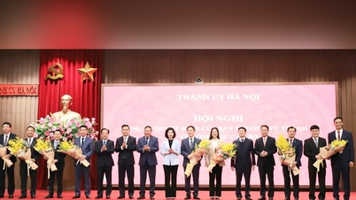 Ban Thường vụ Thành ủy Hà Nội công bố các quyết định về công tác cán bộ