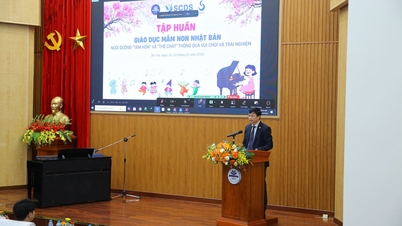 Vietnamesiska lärare lär sig av japanska erfarenheter inom förskoleutbildning.