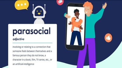 Het woord van het jaar voor 2025 is "parasociaal", wat wijst op een nieuwe, zich verspreidende trend.