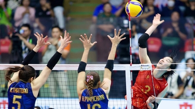 Vietnamesiska damvolleybolllaget utmanar Thailands dominerande ställning.