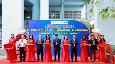 Khánh thành Phòng thực hành Quản trị – Marketing tại Trường Đại học Lạc Hồng