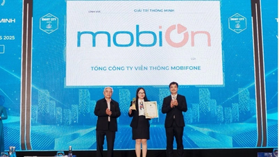 บริการ mobiOn ของ MobiFone ได้รับรางวัล "เทคโนโลยีเพื่อการใช้ชีวิตอัจฉริยะ"