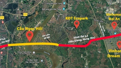 Hưng Yên làm đường Vành đai 3.5 nối cầu 12.000 tỷ với QL5