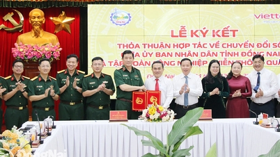 Dong Nai та Viettel Group підписали угоду про співпрацю в галузі цифрової трансформації.