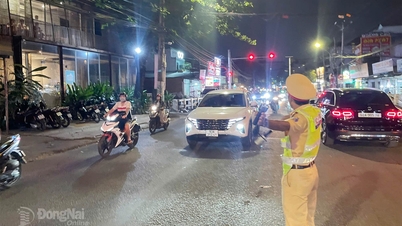 Ulice Dong Nai w noc Bożego Narodzenia są bezpieczne.