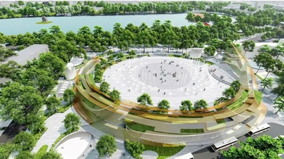 Dong Kinh Nghia Thuc Square اور Hoan Kiem Lake کے مشرق میں پارک کے لیے آرکیٹیکچرل اور لینڈ سکیپ ڈیزائن کا مقابلہ۔