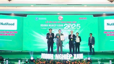Nutifood a reçu le titre d'entreprise verte de la ville d'Hô Chi Minh-Ville en 2025.