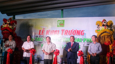 La jetée touristique de Tan Dai Phong ouvre officiellement ses portes.