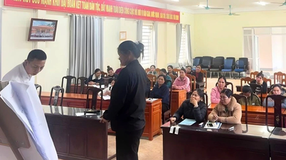 Formation aux compétences nécessaires à la mise en place de chaînes de valeur pour les femmes de la commune de Khanh Hoa.