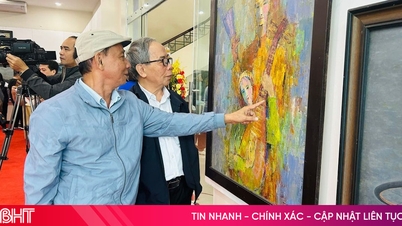 Ceremonia de apertura de la 2ª Exposición de Bellas Artes de Ha Tinh 2025