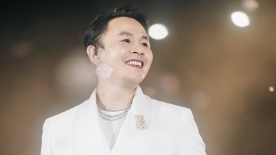 A artista do povo Quang Thọ e Binz participaram de um festival de música que contou com a presença de quase 50.000 espectadores em Quảng Ninh.
