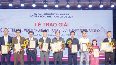 Trao giải Cuộc thi 'Nghệ An hạnh phúc - Happy Nghệ An 2025'