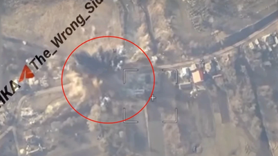 The Russian Air Force dropped UMPK glide bombs on the Izyum plant in Kharkiv.