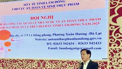 จังหวัดลำดงจัดการฝึกอบรมเกี่ยวกับการบริหารจัดการความปลอดภัยด้านอาหารของรัฐ