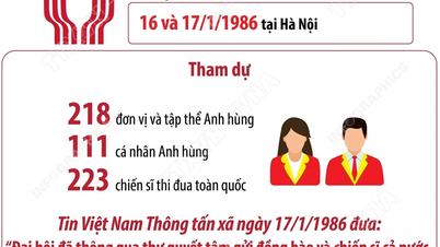 Đại hội Anh hùng, Chiến sỹ thi đua toàn quốc lần thứ V năm 1986