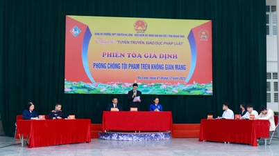 Hiệu quả của "Phiên tòa giả định" trong tuyên truyền, phổ biến giáo dục pháp luật tại Quảng Ninh