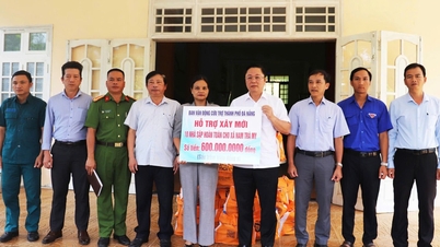 Da Nang mobiliserar nästan 154 miljarder VND under "Aktionsmånaden för människor i katastrofdrabbade områden".