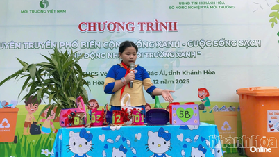 ការអនុវត្តសាកល្បងនៃគំរូ "សហគមន៍បៃតង - ជីវិតបៃតង" នៅតាមសាលារៀន។