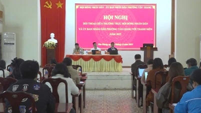 Cao Bang Online Gazetesi'ne göre, Tan Giang Bölgesi 2025'te gençlerle doğrudan diyalog kuracak.