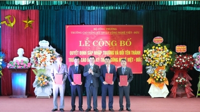 Bộ Công Thương công bố quyết định sáp nhập 2 trường cao đẳng