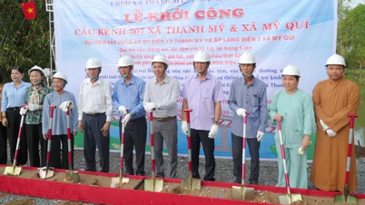 Khởi công xây dựng cầu Kênh 307