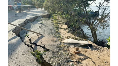 Dong Thap: Brådskande genomförande av åtgärder för att åtgärda erosionen av flodbankarna längs Tienfloden i Long Phu Thuan kommun.