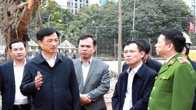 Hanoi mempercepat pembangunan proyek dan pekerjaan penting.