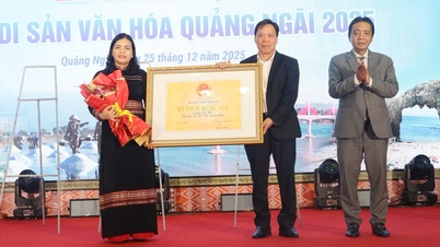 Upacara Pembukaan Pekan Warisan Budaya Quang Ngai 2025