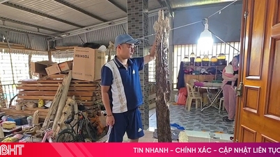Una "obra maestra" de madera de agar de Phuc Trach se vende por más de 600 millones de VND.