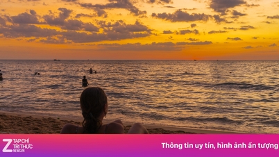 A Phu Quoc-i tengerparti bárok tele vannak, hogy megnézhessék a látványos naplementét.