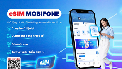 MobiFone eSIM - a step forward in security, ensuring peace of mind when connecting.