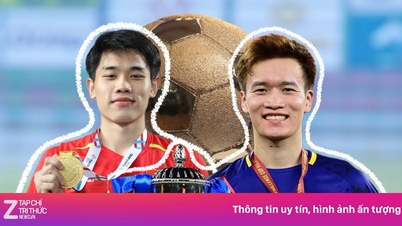 Az előnyök, amelyek segítenek Hoang Ducnak megelőzni Dinh Bacot a 2025-ös vietnami Aranylabda-díjban.