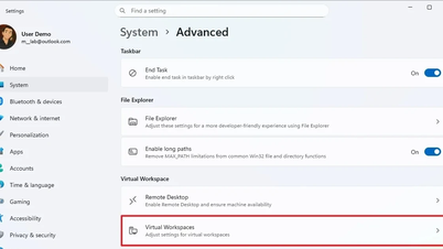 Windows 11 での仮想化の管理: 新しい仮想ワークスペースの使い方