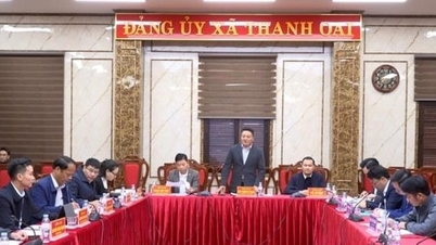 Triển khai dự án đầu tư xây dựng Khu đô thị thể thao Olympic - khu vực xã Thanh Oai