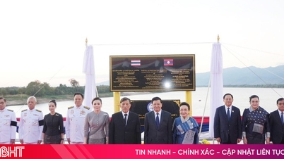 Khánh thành cầu Hữu nghị 5 giúp rút ngắn hành trình từ Thái Lan đến Hà Tĩnh