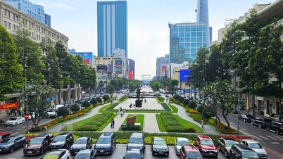 Ho Chi Minh-staden anordnar en nyårsaftonnedräkning för 2026 på gågatan Nguyen Hue.